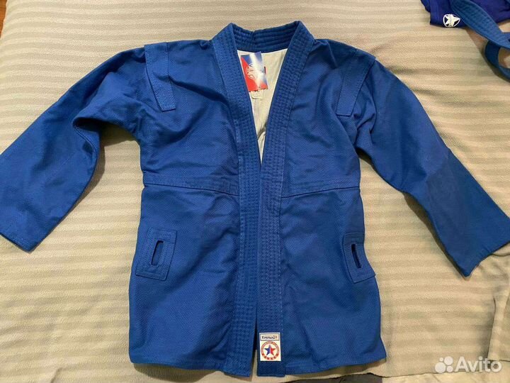 Самбовка для мальчика, шорты для самбо, пояс