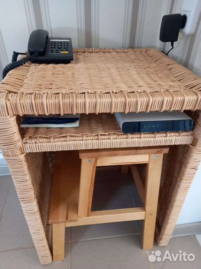 Плетёные предметы интерьера