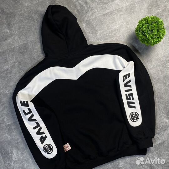 Худи оверсайз Evisu x Palace