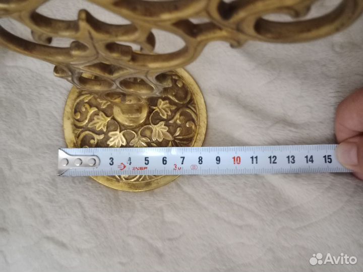 Подсвечник бронза СССР