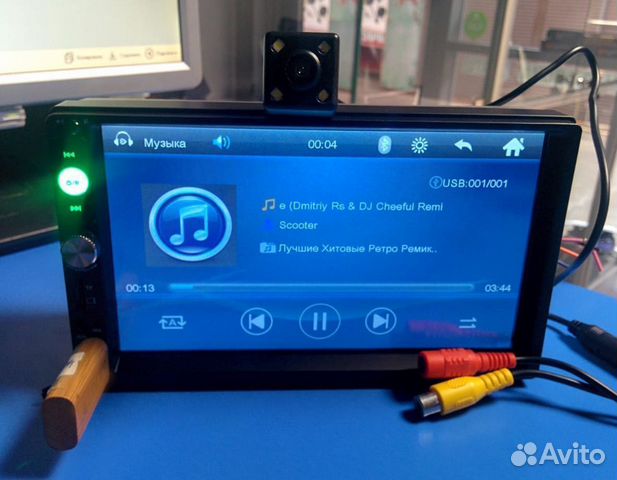 Магнитола 2 DIN с камерой