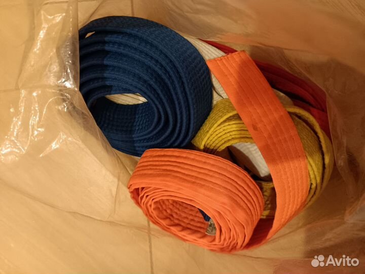 Жёлтый пояс для каратэ