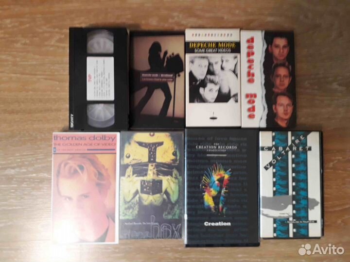 Продам видеокассеты Depeche Mode VHS