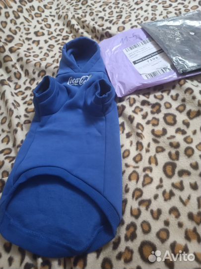 Толстовка для котов с капюшоном