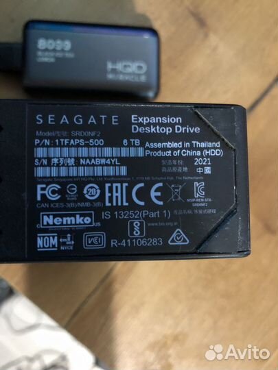 Внешний жесткий диск seagate