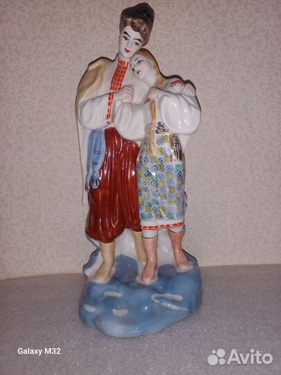 Статуэтка фарфор СССР Майская ночь
