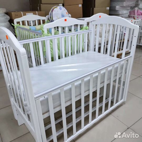 Кроватка Emily 6, спинка вытягивается вверх