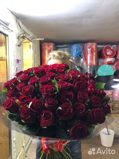 Розы 51 штука