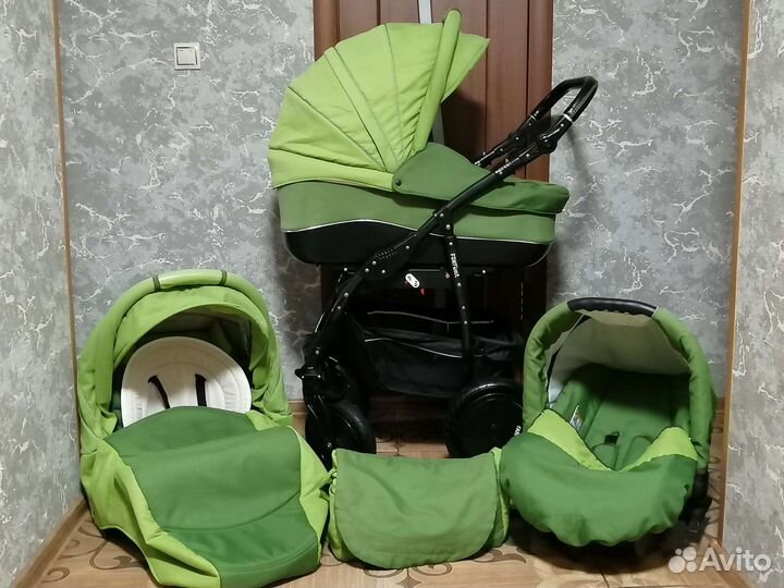 Коляска 3 в 1 Farfello Fortuna