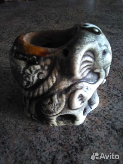 Подсвечник пепельница Слон