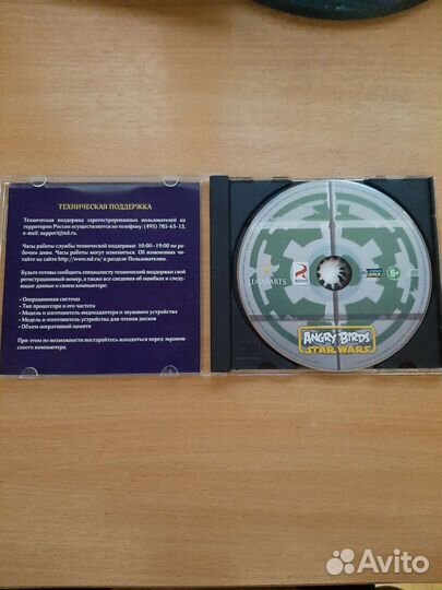 Компьютерная игра Angry Birds star wars