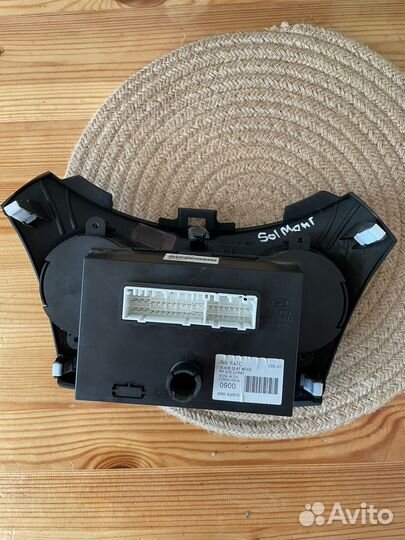 Блок управления климатом Hyundai Solaris