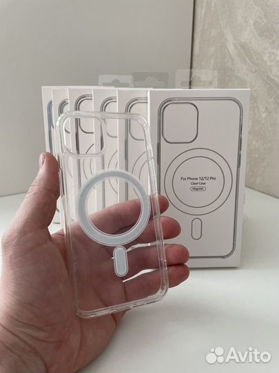 Прозрачный magsafe чехол для iPhone