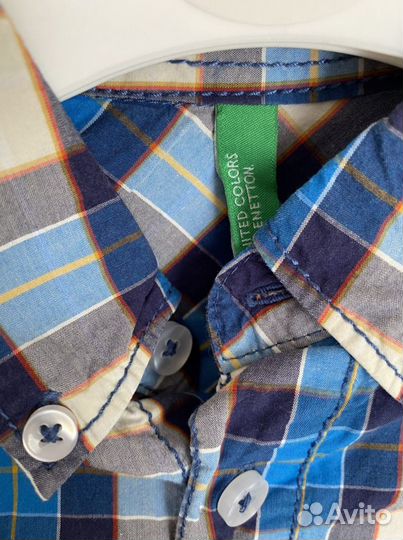 Рубашка мальчик benetton 90