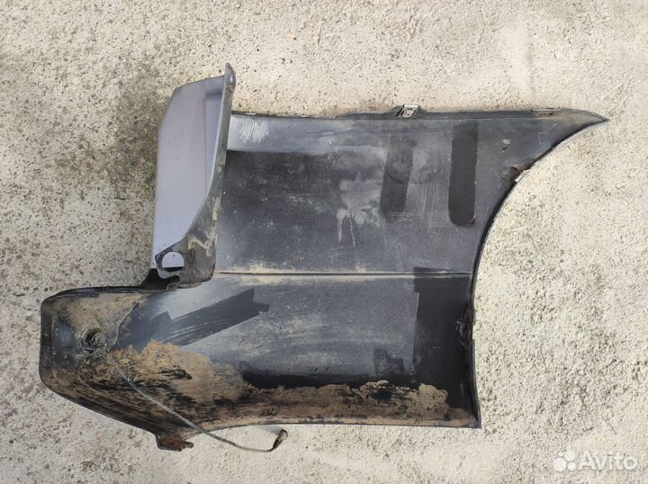 Накладка заднего бампера левая Fiat Doblo