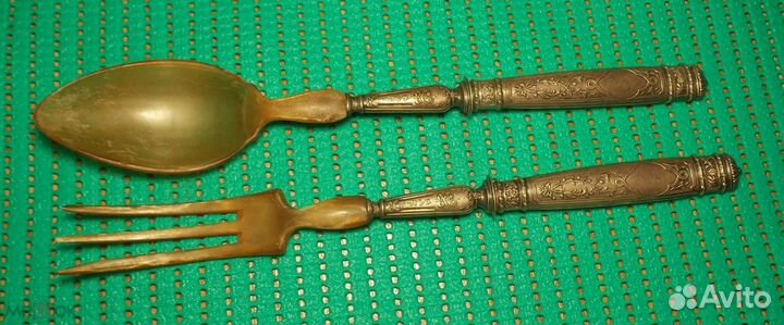 Антикварное Столовое серебро