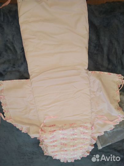 Конверт на выписку для девочки осень/зима