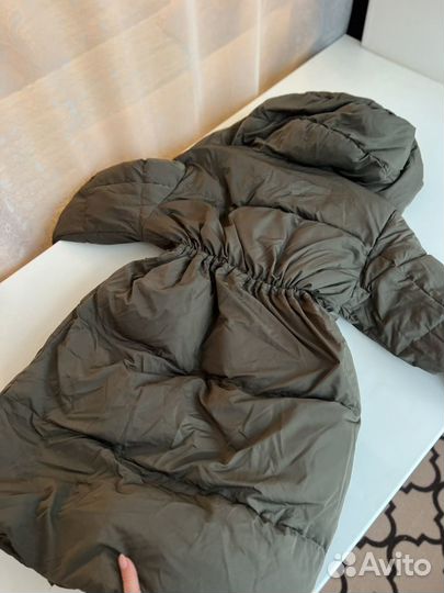 Куртка зимняя женская длинная оверсайз