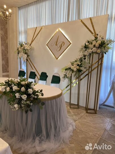 Свадебное оформление, декор