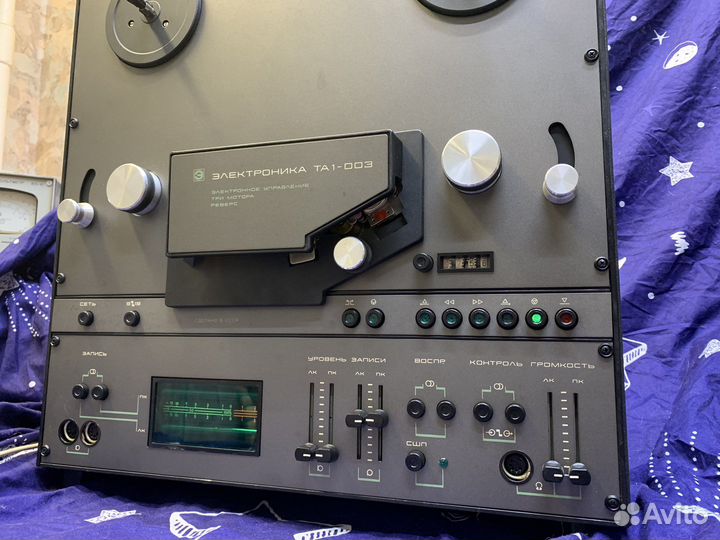 Катушечный магнитофон Электроника 003