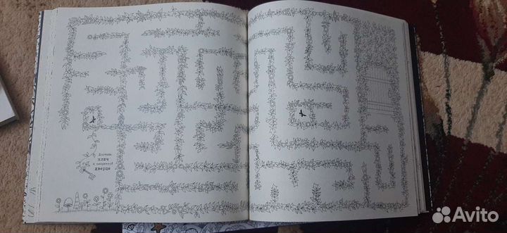 Раскраска Таинственный сад