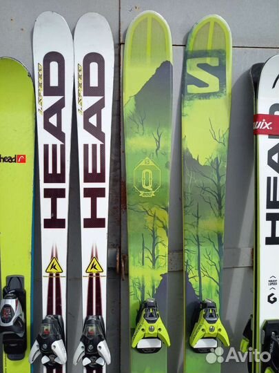 Горные лыжи Head, Salomon