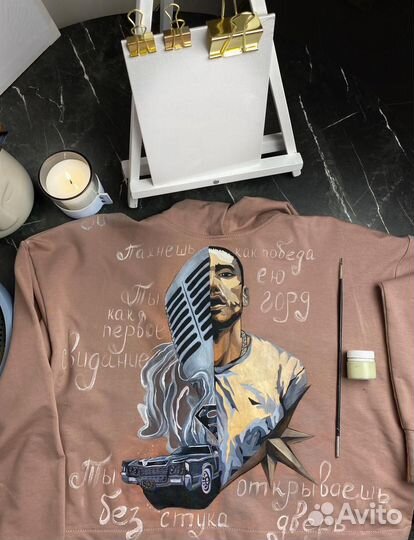 Ручная роспись одежды. Кастом одежды