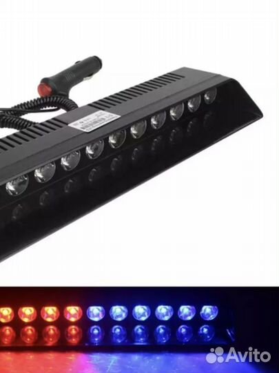 Стробоскоп s12 красно-синий