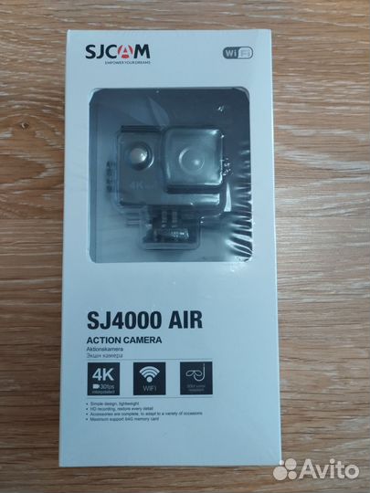 Экшн камера sj4000air новая