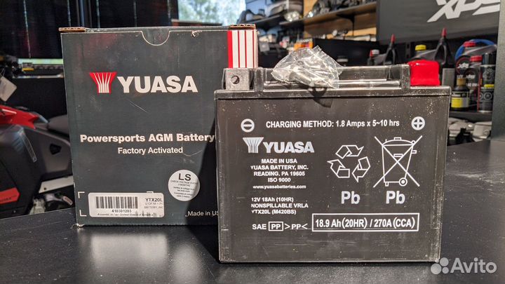 Аккумулятор yuasa/BRP