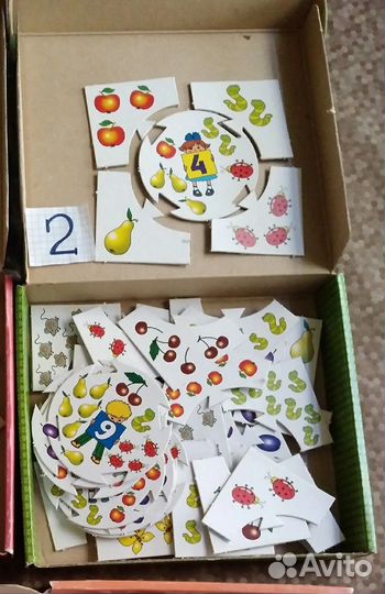 Детские настольные развивающие игры