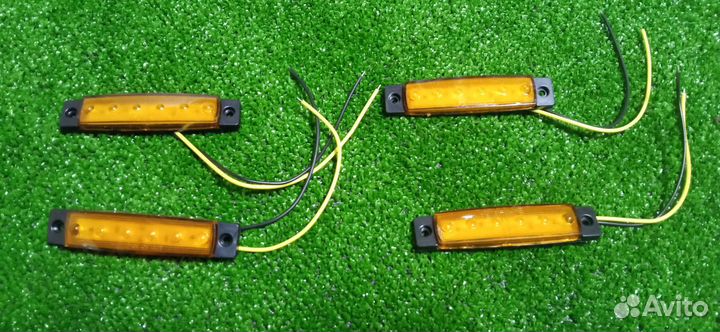 Габаритные огни оранжевые
