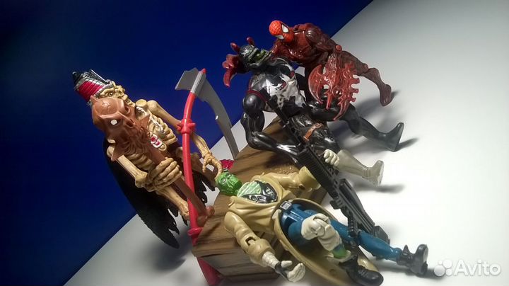 Spider Man Skeleton Fighter Venom