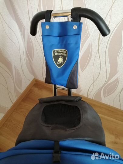 Детский велосипед-коляска Lamborghini