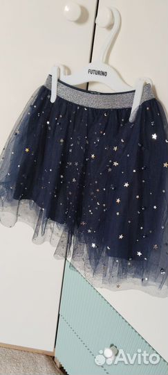 Пышная юбка из фатина