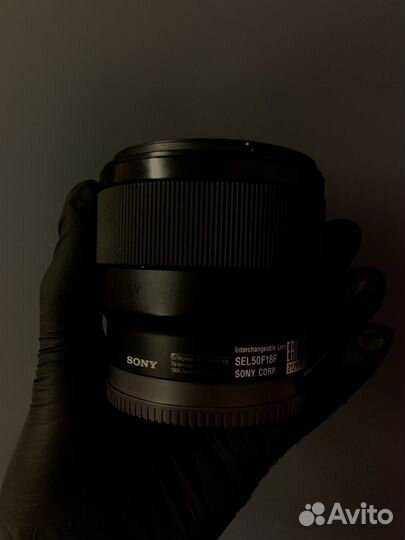 Объектив Sony FE 50mm F1.8 E-mount 35 mm