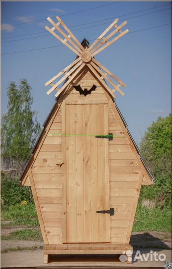 Дачный туалет с установкой SHP791