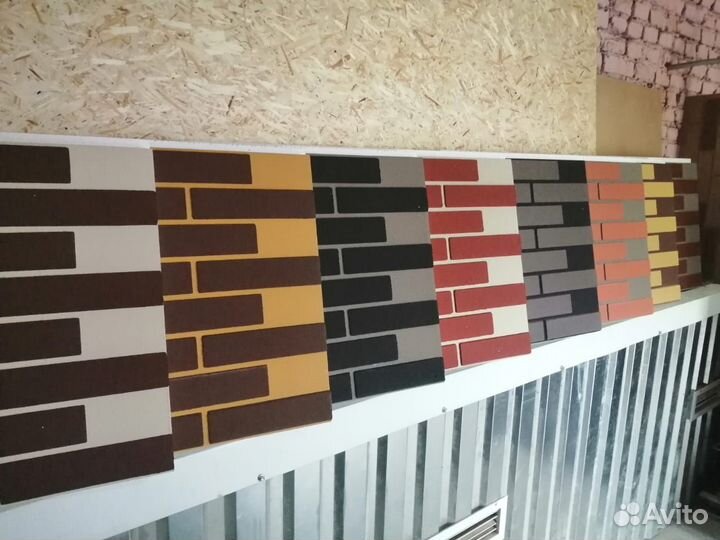 Термопанели фасадные под кирпич