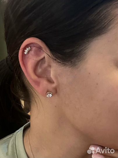 Серьга для прокола хеликс