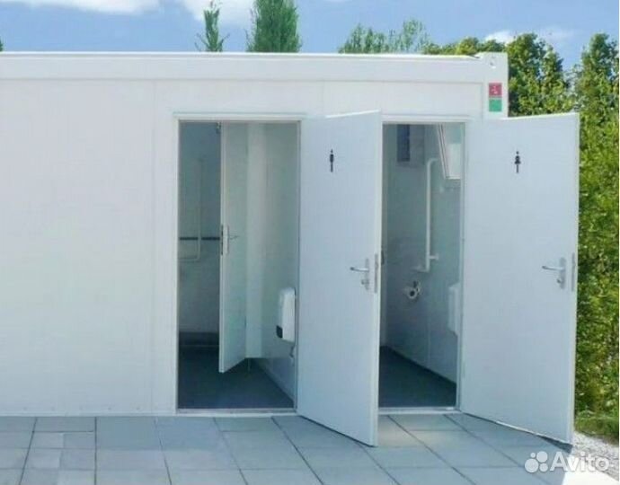 Бытовка (сантехническая) модульная с туалетными ка