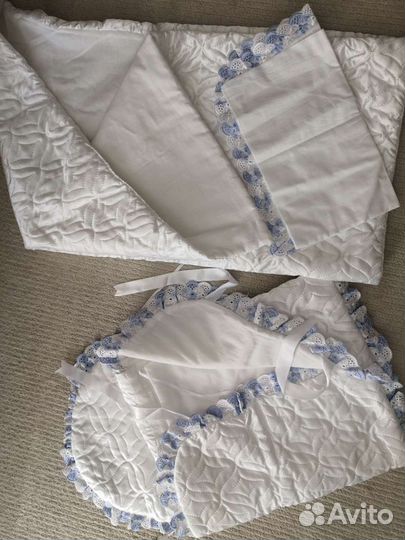 Конверт на выписку для мальчика весна