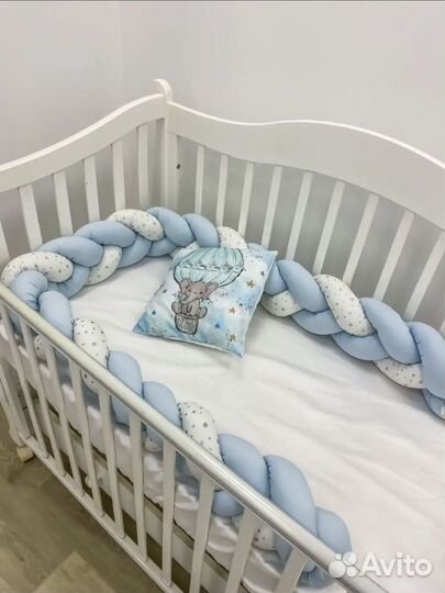 Бортик косичка