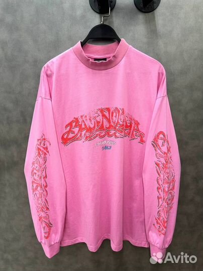 Лонгслив Balenciaga оверсайз унисекс