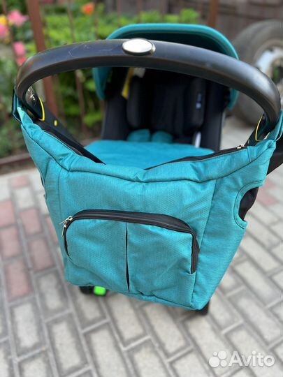Коляска автокресло 4 в 1 изумруд в наличии
