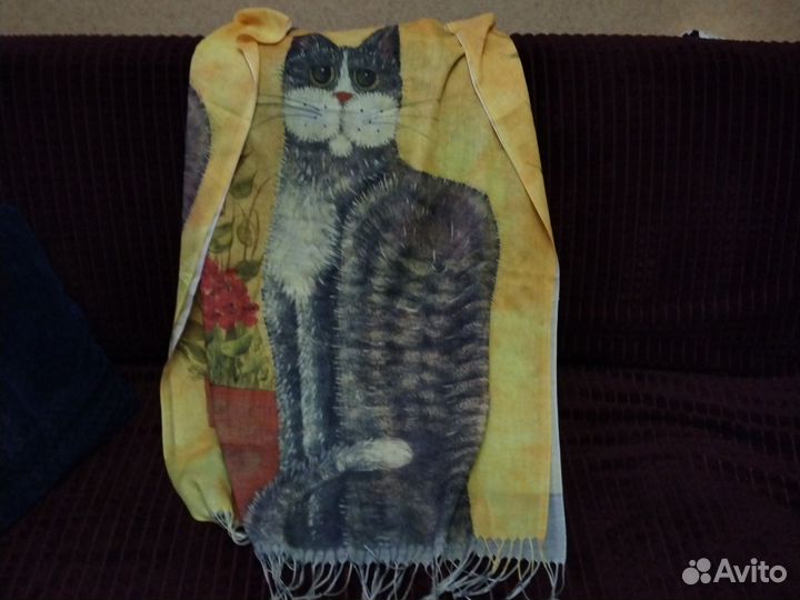 Палантин hermes