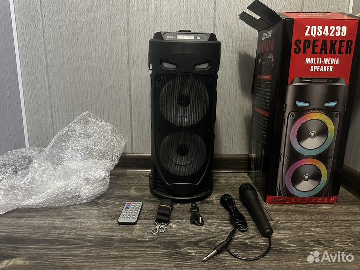 Беспроводная блютуз колонка большая