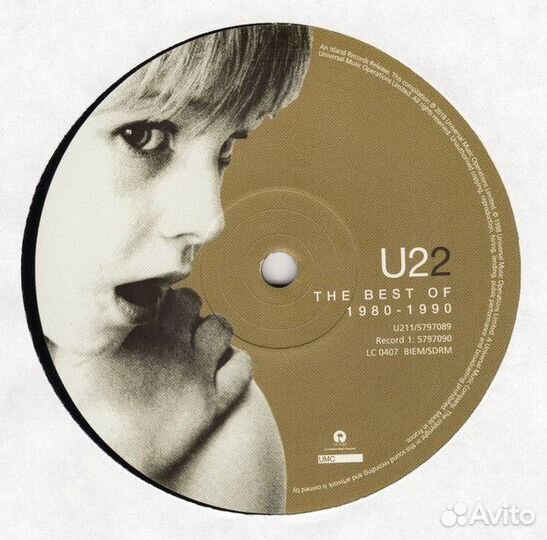 Винил U2 – The Best Of 1980-1990 (2LP)