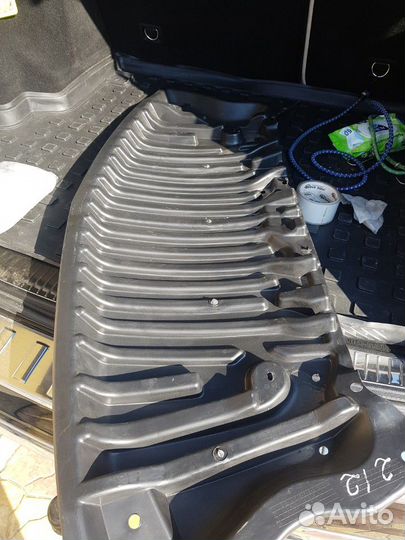 Защита бампера W212 AMG