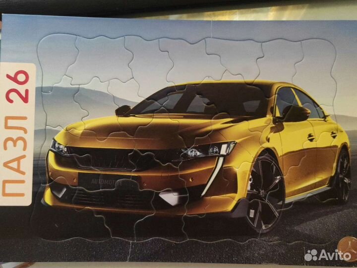 Пазл автомобиль