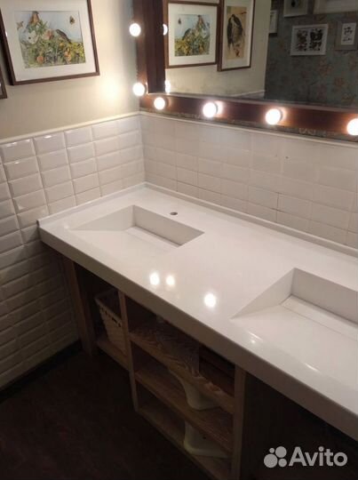 Раковина лодочка. Раковина из исскуственного камня